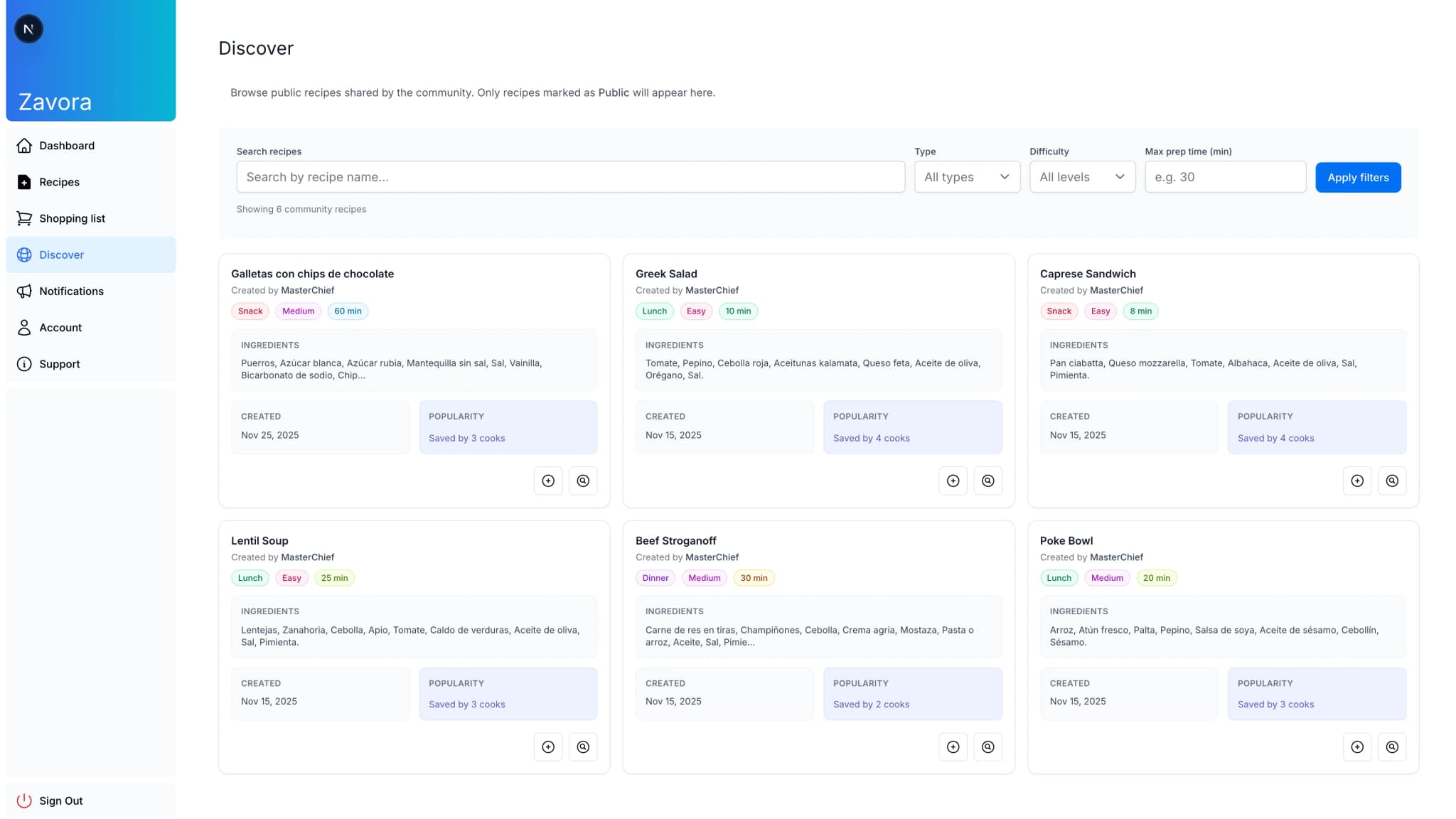 Zavora multi-segment platform opportunity preview